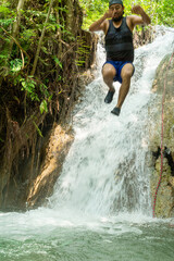 cascada de la frontera