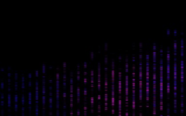 Dark Purple, Pink vector template with repeated sticks.