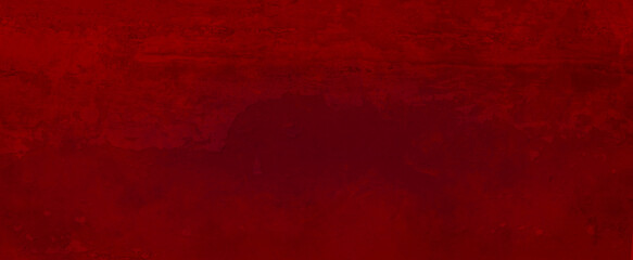 red grunge background texture in old vintage peeling paint design