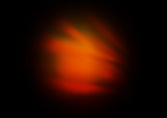 Dark Orange vector glossy abstract background.