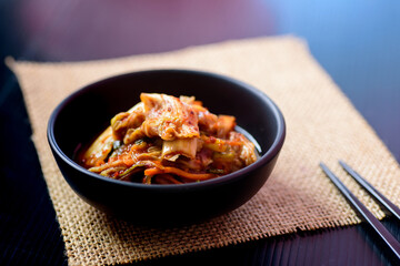 Kimchi cabbage (Korean food), local and cultural food that is unique of Korea	
