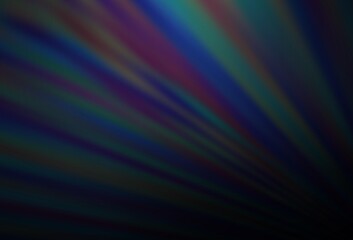 Dark BLUE vector backdrop with long lines.