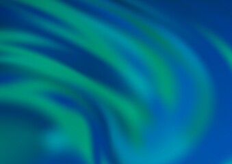 Light BLUE vector blurred and colored template.