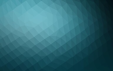 Light BLUE vector low poly texture.