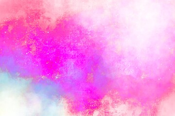 Unicorn galaxy pattern. Pastel cloud and sky with glitter. Cute bright paint like candy background theme. Concept to montage or present your product, for women, girls in princess style
