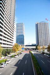 Fototapeta premium 港南のマンション群