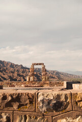 ruins of historic city