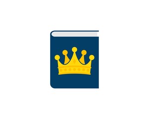 Education book with crown inside