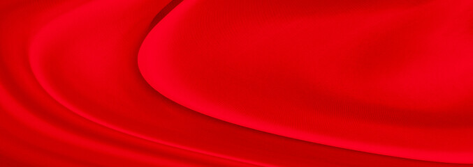 Black red satin dark fabric texture luxurious shiny that is abstract silk cloth background with patterns soft waves blur beautiful.