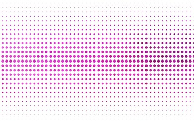 Light Pink vector pattern with spheres.