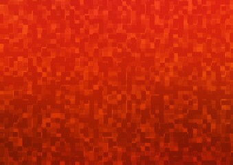 Light Orange vector template with crystals, rectangles.