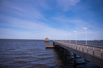 Obraz premium pier in the sea