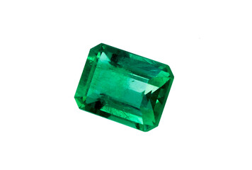 gemstone and Colombian emerald green crystals for jewelry 
