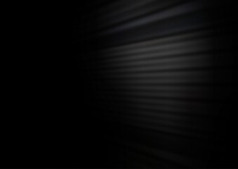 Dark Black vector blur pattern.