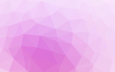 Light Pink, Blue vector low poly layout.