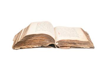 Ancient book. KAZAN, RUSSIA, NOVEMBER 03, 2016 . KAZAN