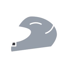 Helmet Icon Color Design Vector Template Illustration