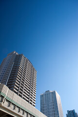 Fototapeta premium 港南のマンション群