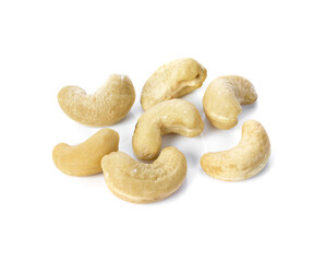 cashew nut isolated on white