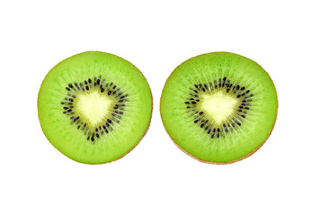 Fototapeta premium kiwi fruit isolated on white background