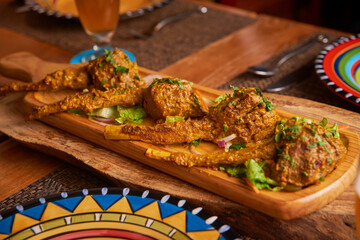 Lamb chops platter made in tandoori oven