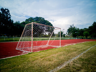 Obraz premium Soccer Goal or Football Goal