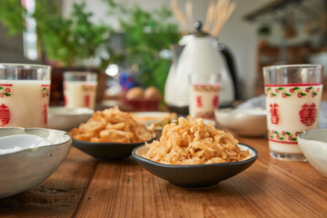 Youtiao is tipical Chinese breakfast