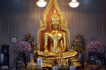 Bangkok, Thailand - Sukhothai, Wat Traimit Buddha