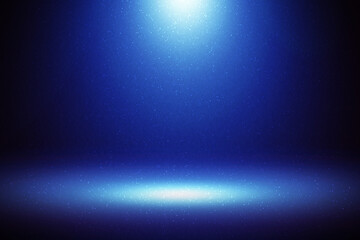 黒壁の青いスポットライトの背景グラフィックス素材