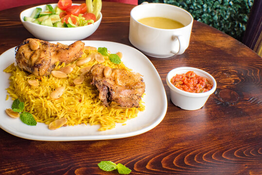 Chicken Kabsa Homemade Arabian biryani  Chicken Mandi