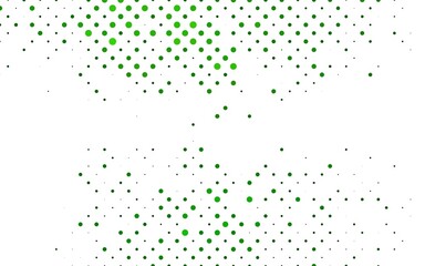 Light Green vector layout with circle shapes.