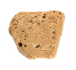 Stones on white background