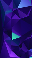 Abstract Color Polygon Background Design, Abstract Geometric Origami Style With Gradient