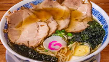 Lamen japonês. Comida típica japonesa.