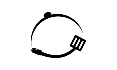 equipment kitchen spatula logo