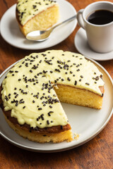 Sweet lemon cake