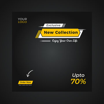 Shoes Sale Post Web Banner Template Design,Vector illustration can be used for footwear product.