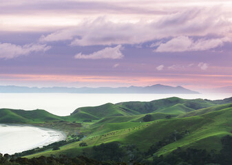 Fototapeta premium New Zealand coast