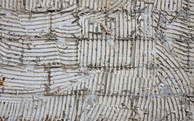 Breaking up floor tiles
