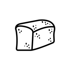 bread icon design vector template
