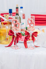 wedding table setting