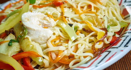 Bangladeshi-style chow mein