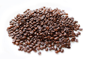 Roast whole bean of arabica coffee