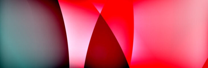 Obraz premium Fluid gradient neon color waves, vector abstract background