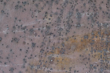 rusty brown iron sheet, rust stains
