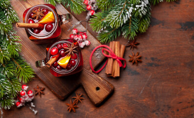 Christmas mulled wine