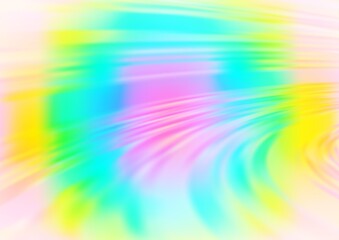 Light Multicolor, Rainbow vector blurred bright background.