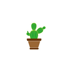 cactus plant icon vector symbol