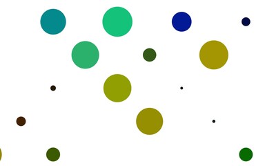 Light Blue, Yellow vector backdrop with dots.