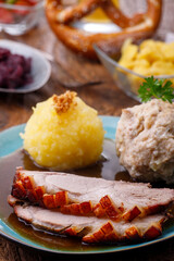 bavarian roasted pork